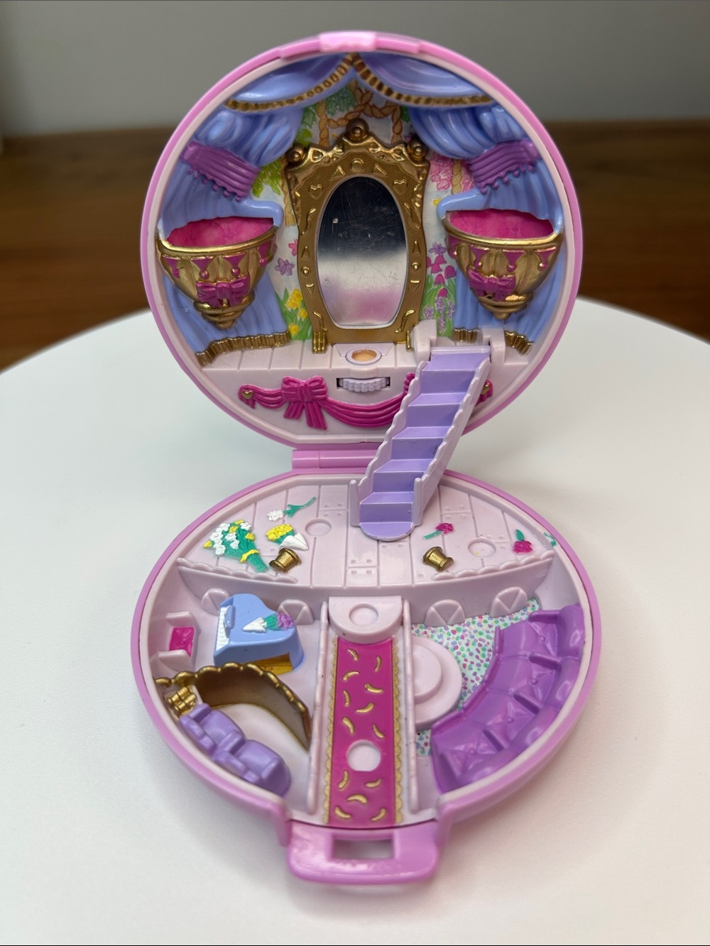 Vintage Polly Pocket Grand Ballet Ballerina 1993 Bluebird Compact Only